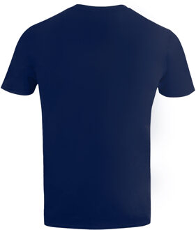 Star Wars Heren May The Force Be With You T-shirt (Marine / Lichtblauw) - maat S Navy