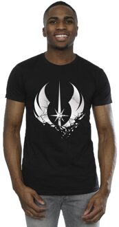 Star Wars Heren Obi-Wan Kenobi Order Fractured T-Shirt (Zwart) - 5XL