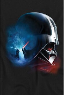 Star Wars Heren Obi Wan Kenobi Vader Poster T-Shirt (Zwart) - M