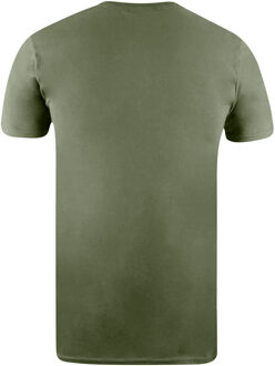 Star Wars Heren Rebellenaanval X-Wing T-shirt (Militair Groen) - maat L