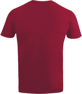 Star Wars Heren Retro Logo Katoenen T-shirt (Bourgondië) Bourgogne