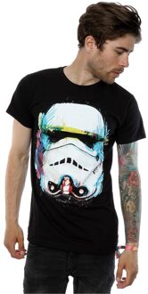 Star Wars Heren Stormtrooper Commando Kunst T-shirt (Zwart) - M