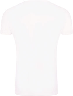 Star Wars Heren Trein Je Moet Yoda T-shirt (Wit/zwart) - maat L