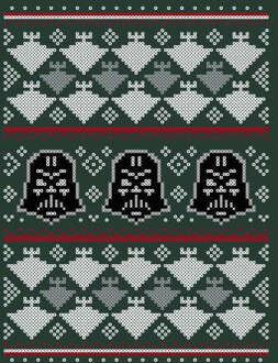 Star Wars Imperial Darth Vader Christmas Hoodie - Forest Green - S - Forest Green