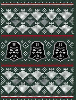 Star Wars Imperial Darth Vader Christmas Hoodie - Forest Green - XXL - Forest Green