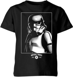 Star Wars Imperial Troops Kids' T-Shirt - Black - 134/140 (9-10 jaar) - Zwart - L
