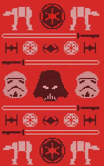 Star Wars Imperials Kersttrui - Rood - S