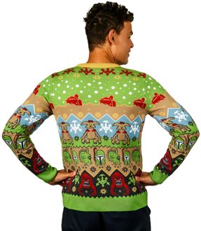 Star Wars Jabba the Hutt Knitted Christmas Jumper - 3XL
