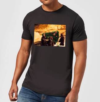 Star Wars Jawas met Kerstboom Kerst T-Shirt- Zwart - XL