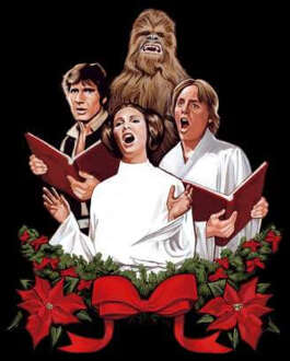 Star Wars Jedi Carols Women's Christmas Jumper - Black - S Zwart