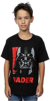 Star Wars Jongens Darth Vader Poster Katoenen T-Shirt (Zwart) - maat