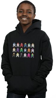 Star Wars Jongens R2 Eenheden Hoodie (Zwart) - maat 5-6J / 110-116cm