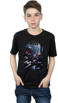 Star Wars Jongens Universum Strijd T-shirt (Zwart) - 5-6J / 110-116cm