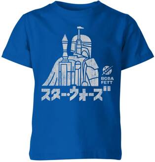 Star Wars Kana Boba Fett Kids' T-Shirt - Blue - 110/116 (5-6 jaar) - Blue - S