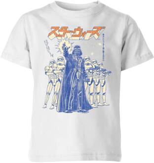 Star Wars Kana Force Choke kinder t-shirt - Wit - 98/104 (3-4 jaar) - Wit - XS