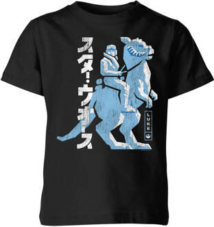 Star Wars Kana Hoth kinder t-shirt - Zwart - 122/128 (7-8 jaar) - M