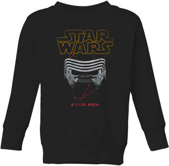 Star Wars Kylo Helmet Kids' Sweatshirt - Black - 110/116 (5-6 jaar) - Zwart