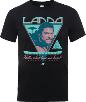 Star Wars Lando Rock Poster T-shirt - Zwart - L