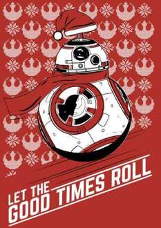 Star Wars Let The Good Times Roll kersttrui - Rood - L