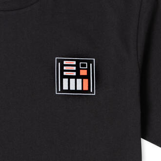 Star Wars Limited Edition Darth Vader Puff Print Unisex T-Shirt - Black - S Zwart