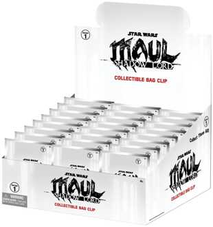Star Wars: Maul - Shadow Lord 3D Foam Bag Clips Serie 1 Display (24)