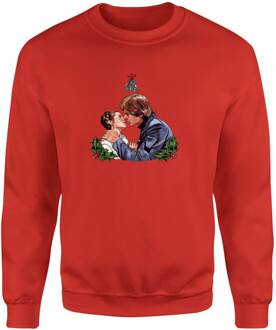 Star Wars Mistletoe Kiss Kersttrui - Rood - XL