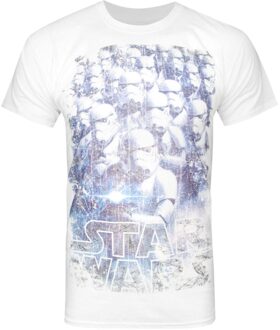 Star Wars Officieel Storm Troopers T-shirt, heren (Wit) - maat