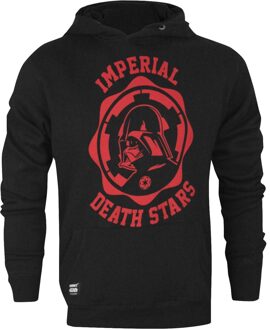 Star Wars Officiële Imperial Death Stars College Hoodie voor heren (Zwart) - M