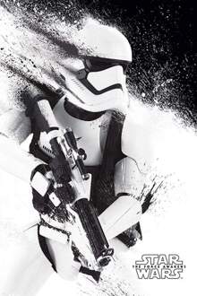 Star Wars Pyramid Star Wars Episode Vii Stormtrooper Paint Poster 61x91,5cm