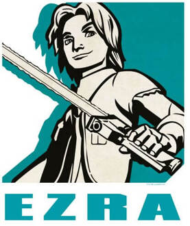 Star Wars Rebels Ezra Women's T-Shirt - White - L - Wit