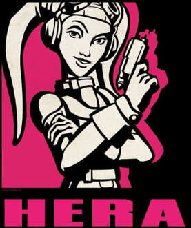 Star Wars Rebels Hera Men's T-Shirt - Black - L - Zwart