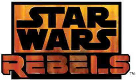 Star Wars Rebels Logo Men's T-Shirt - White - M - Wit