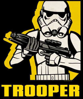 Star Wars Rebels Trooper Men's T-Shirt - Black - L - Zwart