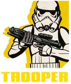 Star Wars Rebels Trooper Men's T-Shirt - White - L - Wit