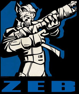 Star Wars Rebels Zeb Women's T-Shirt - Black - L - Zwart
