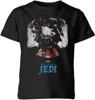 Star Wars Shattered Vader kinder t-shirt - Zwart - 98/104 (3-4 jaar) - Zwart - XS