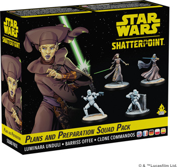 Star Wars - Shatterpoint General Luminara Unduli Squad Pack