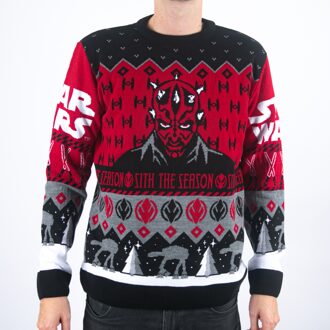 Star Wars Sith The Season Knitted Christmas Jumper - L