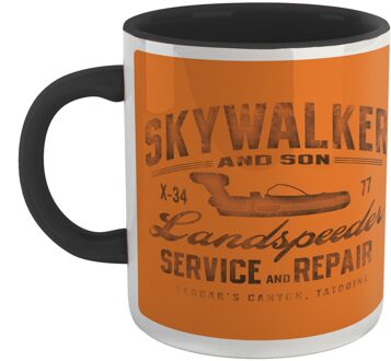 Star Wars Skywalker Service And Repair Mug - Black Zwart