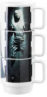 Star Wars Stacking Mugs Leia, Han, Lando