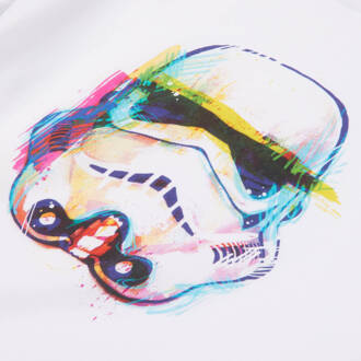 Star Wars Stormtrooper Paintbrush Kids' T-Shirt - White - 134/140 (9-10 jaar) Wit - L