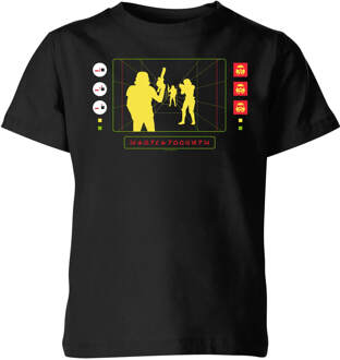 Star Wars Stormtrooper Targeting Computer kinder t-shirt - Zwart - 98/104 (3-4 jaar) - XS