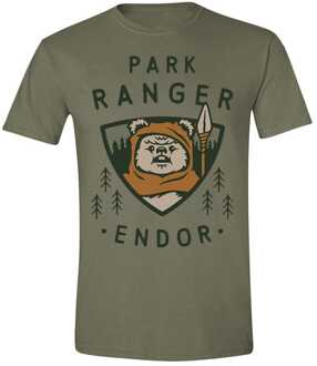 Star Wars T-Shirt Park Ranger Ewok Size S