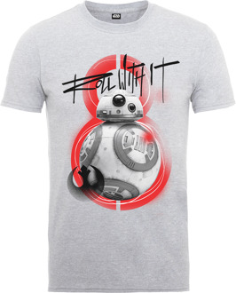 Star Wars: The Last Jedi BB-8 Roll With It T-shirt - Grijs - XXL