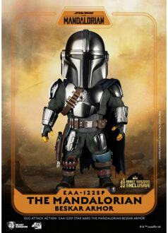 Star Wars The Mandalorian Egg Attack Action Action Figure The Mandalorian Beskar Armor 17 cm