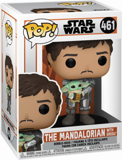 Star Wars: The Mandalorian - Mandalorian with Grogu - Funko Pop #461