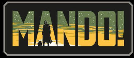 Star Wars The Mandalorian Mando! Women's T-Shirt - Black - 4XL Zwart