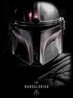 Star Wars The Mandalorian Poster Sweatshirt - Black - L Zwart