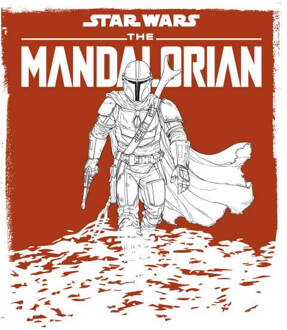 Star Wars The Mandalorian Storm Women's T-Shirt - White - XL Wit