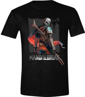 Star Wars The Mandalorian T-Shirt Mando Pose Size S